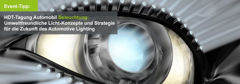 Event-Tipp HDT-Tagung Automobil Beleuchtung